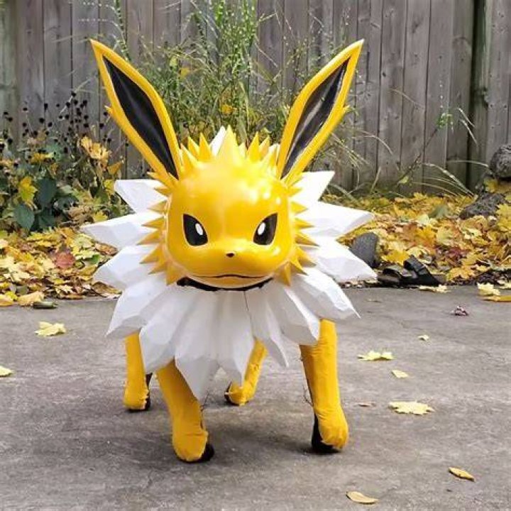 An engineer made a Jolteon Halloween costume for a robot dog GamesRadar+