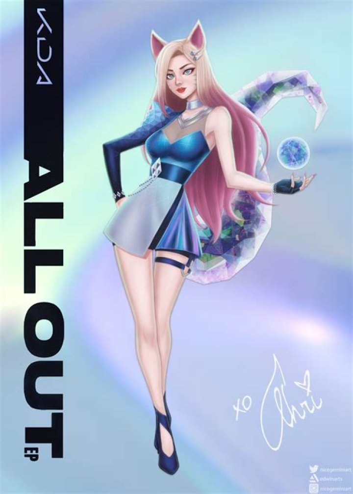 ArtStation K/DA All Out Seraphine💎