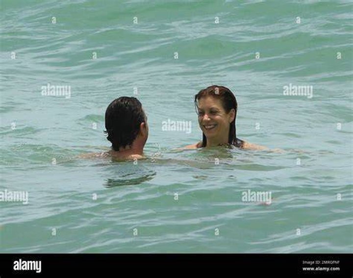 Bathing beauty:&nbsp;The 32-year-old actress flaunted her stunning figure in a classic black bikini while cool down in the water in Tulum