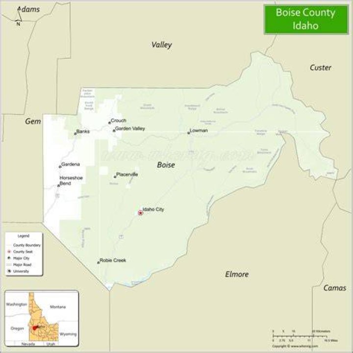 Boise County Idaho bryanspellman