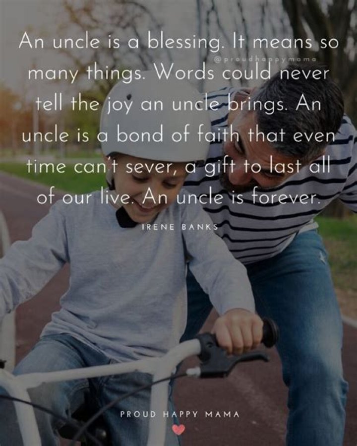 Bonding Uncle and Nephew Quotes Motivation and Love