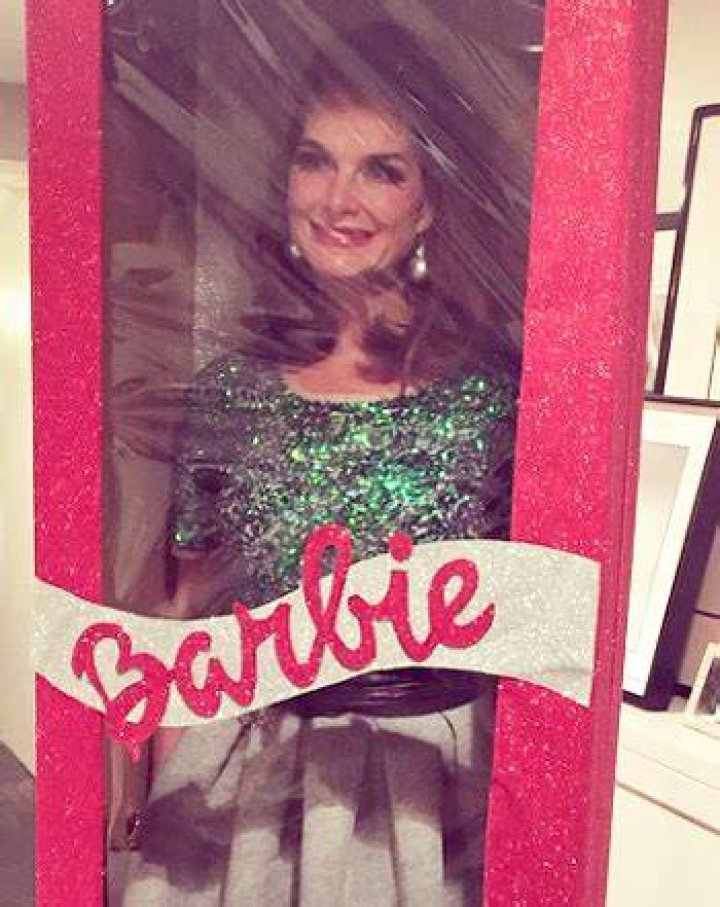 Brooke Shields Poses as Holiday Barbie Doll: Instagram Photo