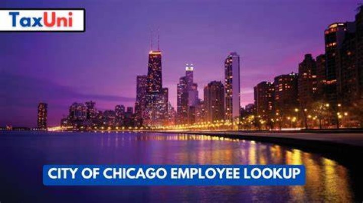 City of Chicago Employee Salary Data City of Chicago Employee Salary Data