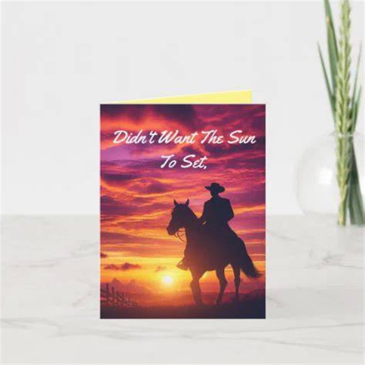 Cowboy Heart Greeting Card Zazzle