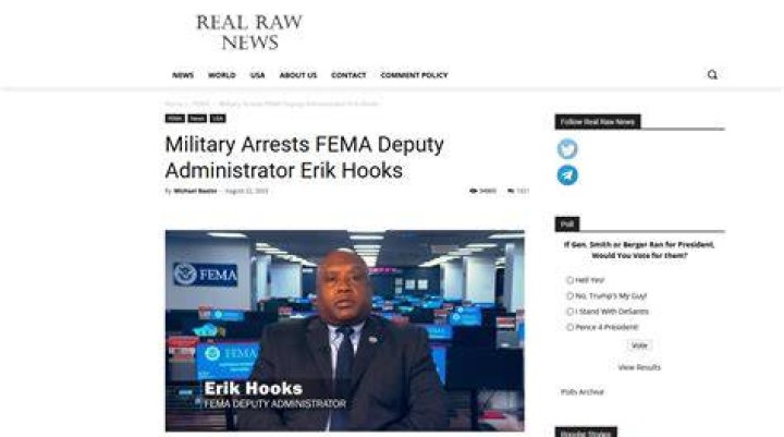 Erik Hooks Arrest: FEMA Deputy Misuse Of Funds Controversy