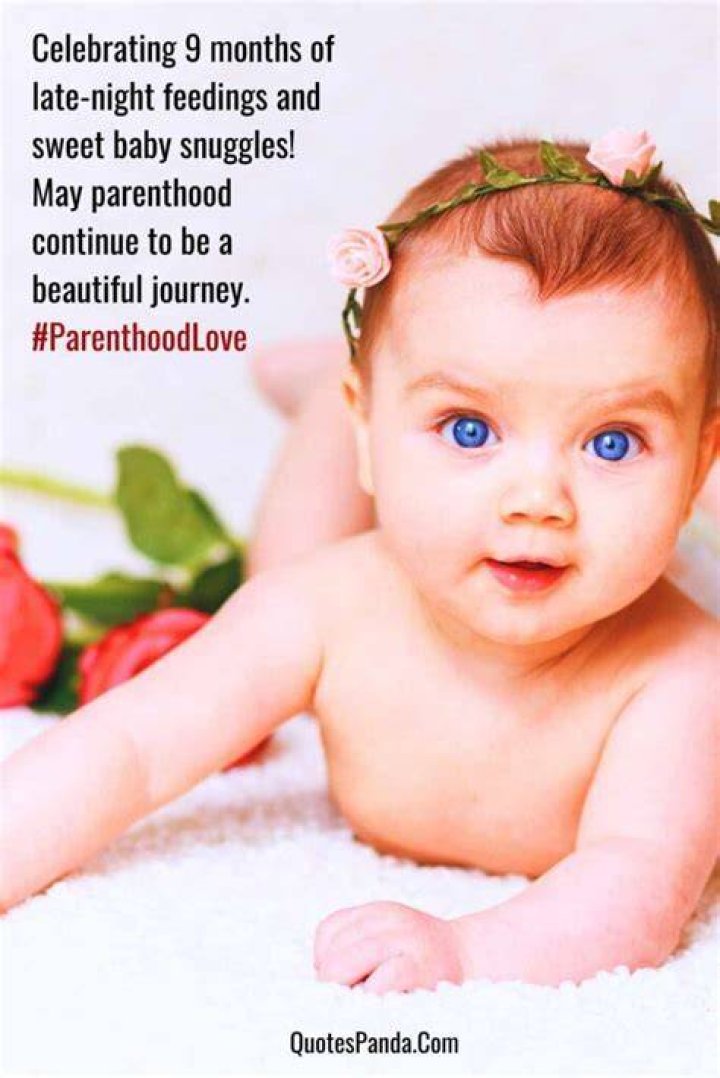 Happy 9 Months Baby Quotes ShortQuotes.cc