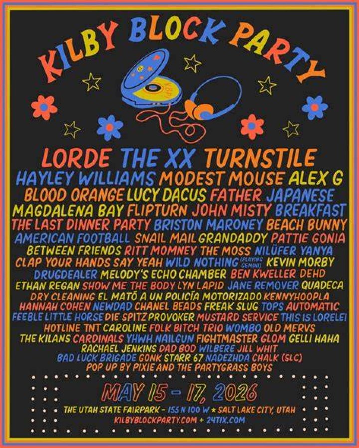 Kilby Block Party lineup announced, tickets on sale