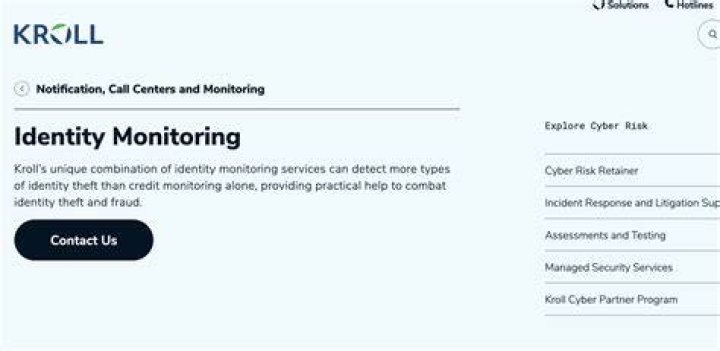 Kroll Monitoring Services and Customer Reviews