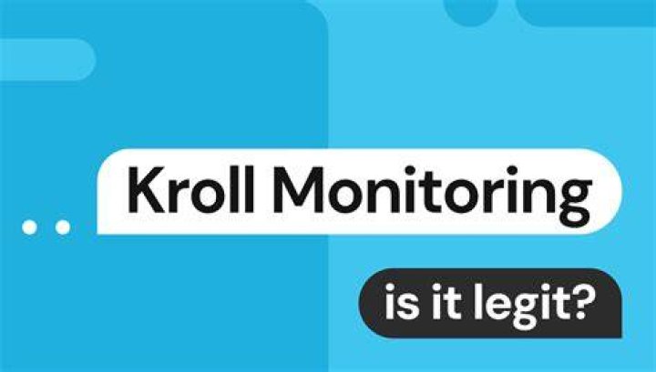 kroll monitoring website and business ratings