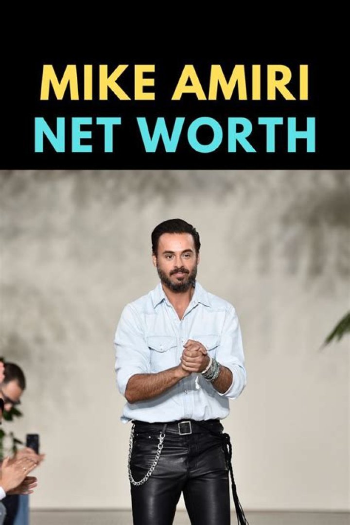 Mike Amiri Net Worth 2023 Biography NetworthExposed