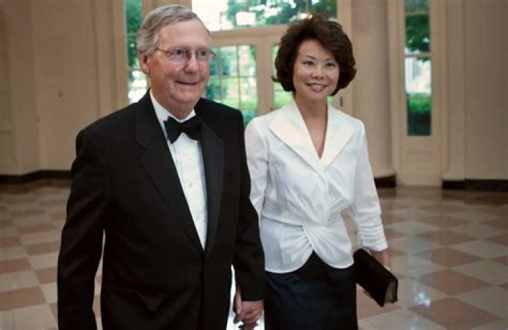 mitch mcconnell wife net worth