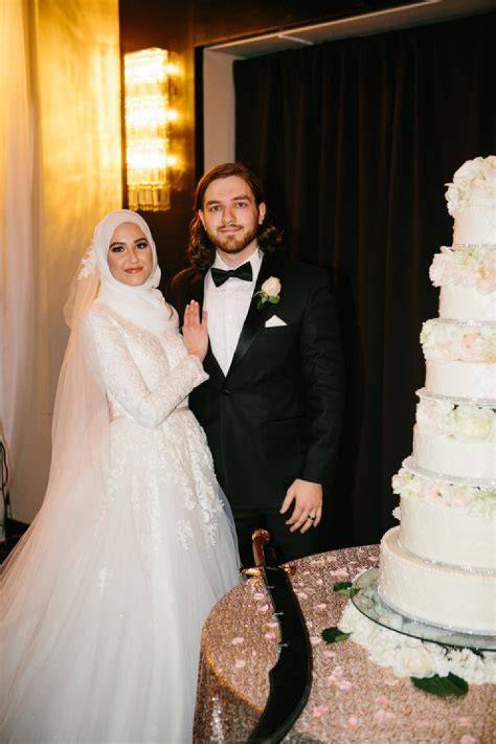Our Wedding! February 25, 2017 Aline wedding dress, Muslimah wedding