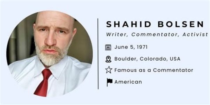 Shahid Bolsen Ethnicity And Nationality Where Is He Originally From