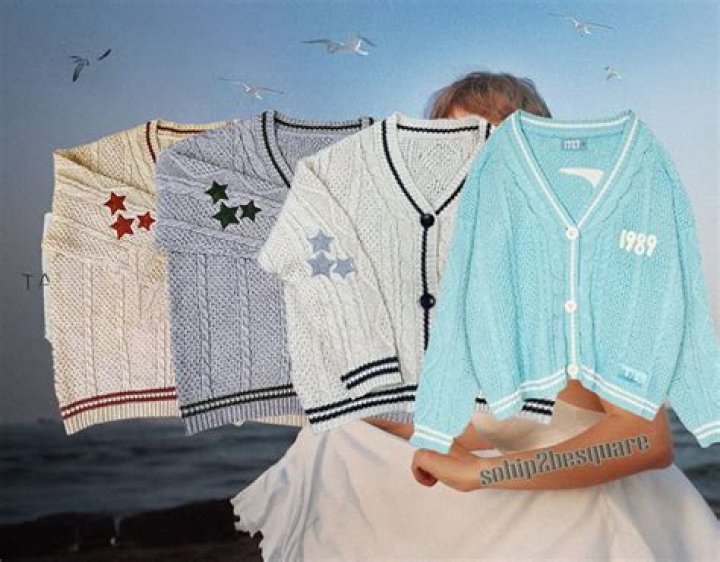 Taylor Swift Cardigan Merch Size