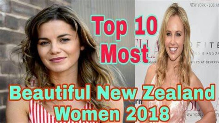 Top18 Beautiful New Zealand Women. Photo Gallery
