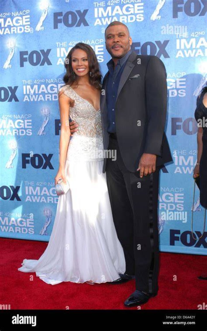 Tyler Perry and wife 42nd NAACP Image Awards at The Shrine Auditorium