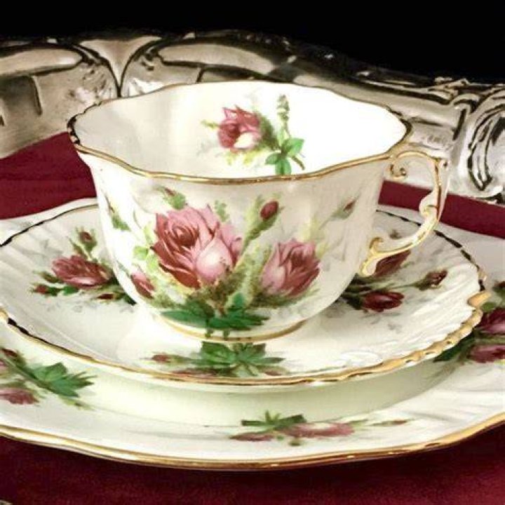 Vintage Hammersley Tea Set Rose