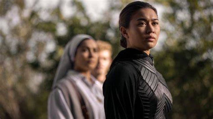Warrior Nun Kristina TonteriYoung REVEALS &ldquo;Face Touching&rdquo; Scenes